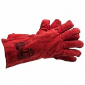 Welding gloves INDIANEX red