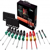 WERA Universal XXL screwdriver set 12 pcs + 2 hangers