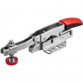 BESSEY Horizontal toggle clamp with open arm and horizontal base plate