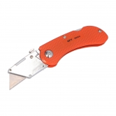 FASTER TOOLS Aluminum folding cutter knife with trapezoidal blades