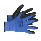 PROTECT2U Rękawice karbowane BLUE