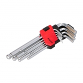 DRAUMET Hex key wrench set with ball end - 9pcs