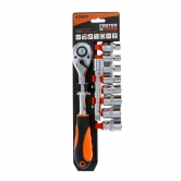 FASTER TOOLS Set 10 piese 1/2" 8-21 mm