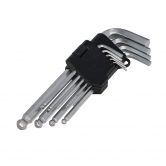 FASTER TOOLS Hex key wrench set with ball end - 9pcs